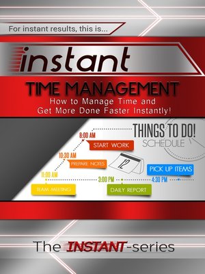 cover image of Instant Time Management